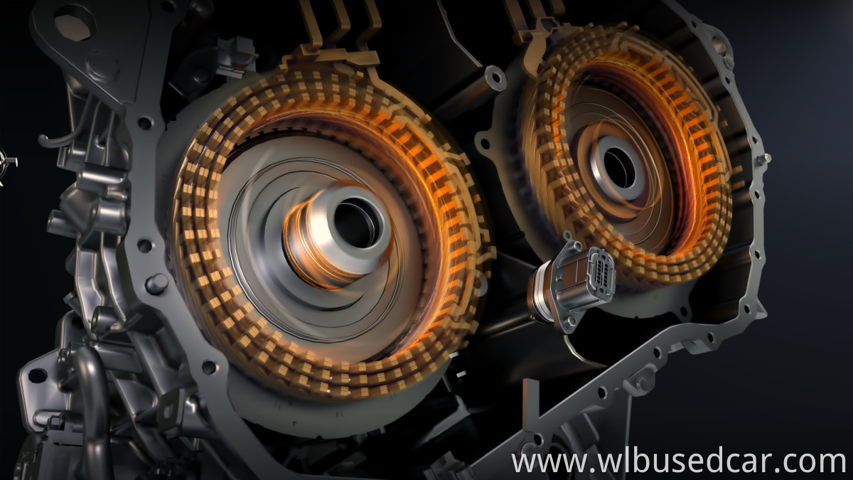 High-efficiency flat-wire motor